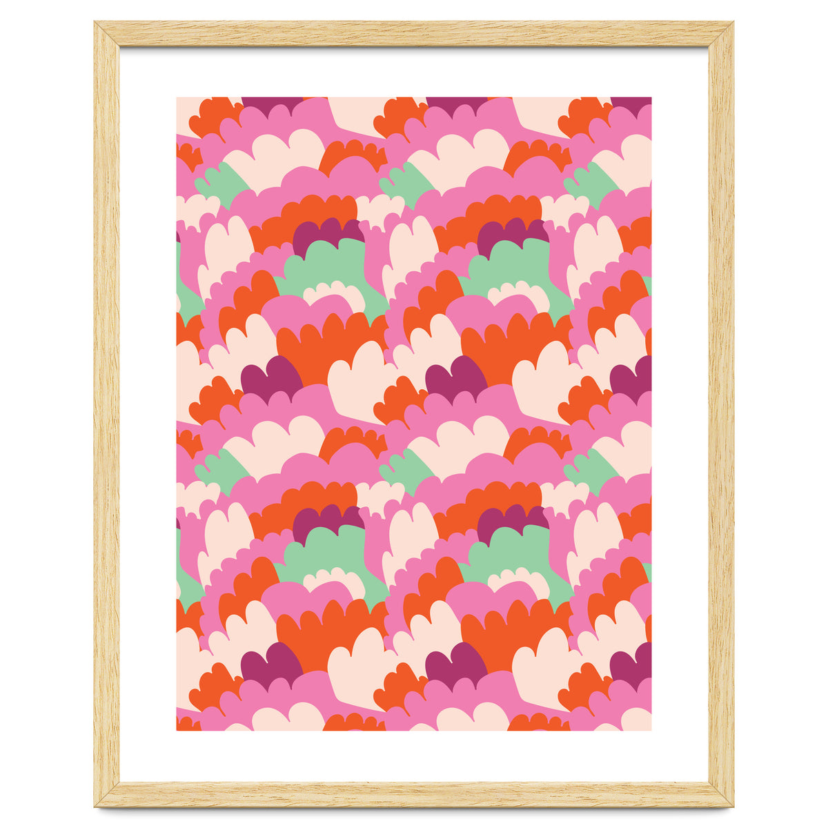 Cute Rainbow Abstract Pattern