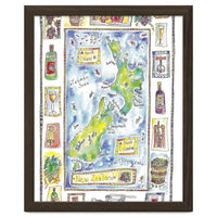 A wine map of New Zealand