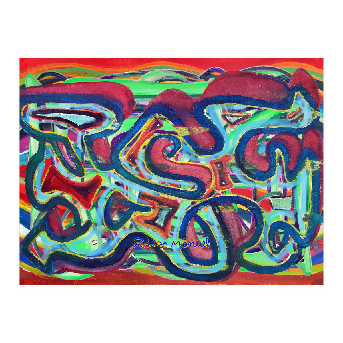 Graffiti Digital 2022 912 (Print Only)