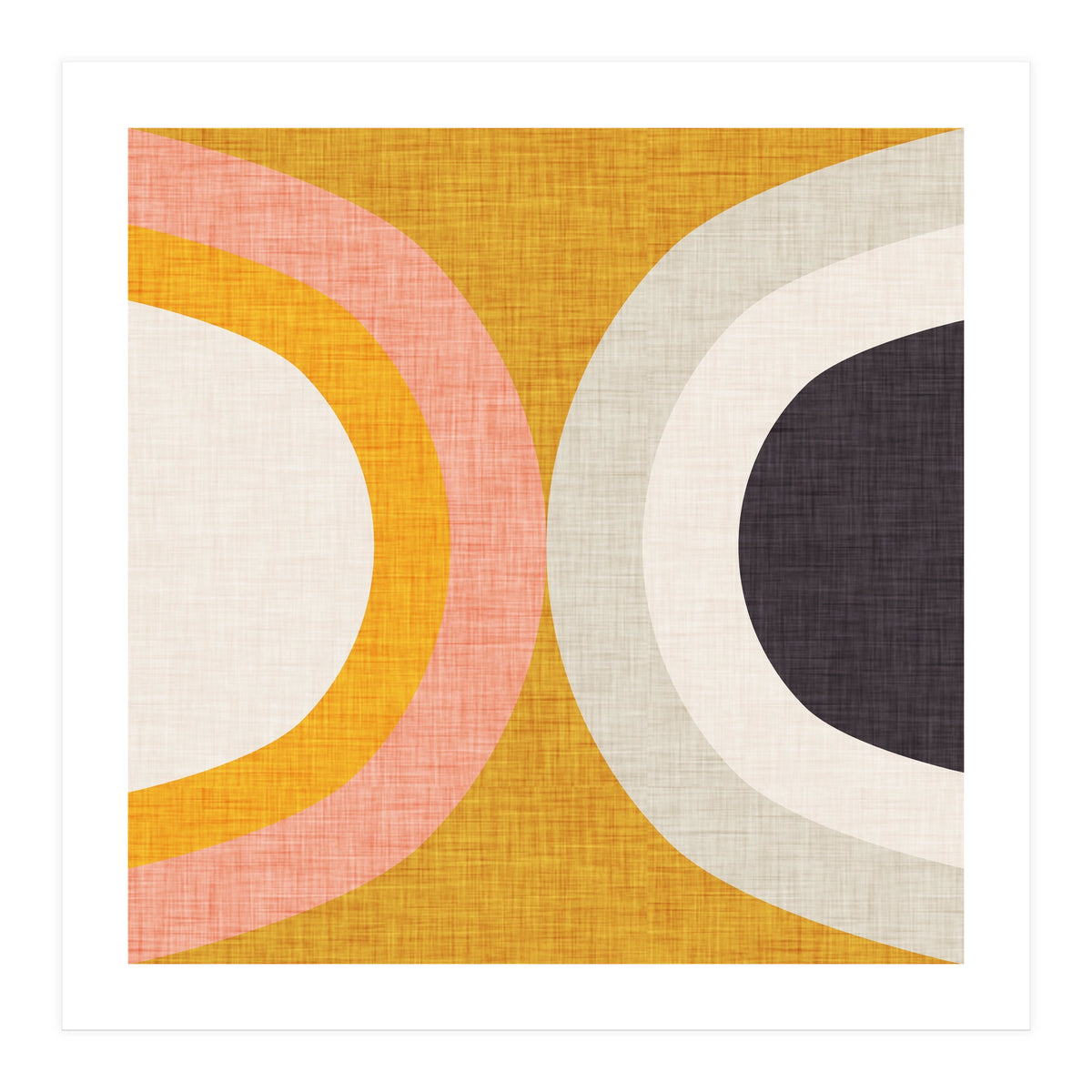 New Mid Mod Yellow  (Print Only)