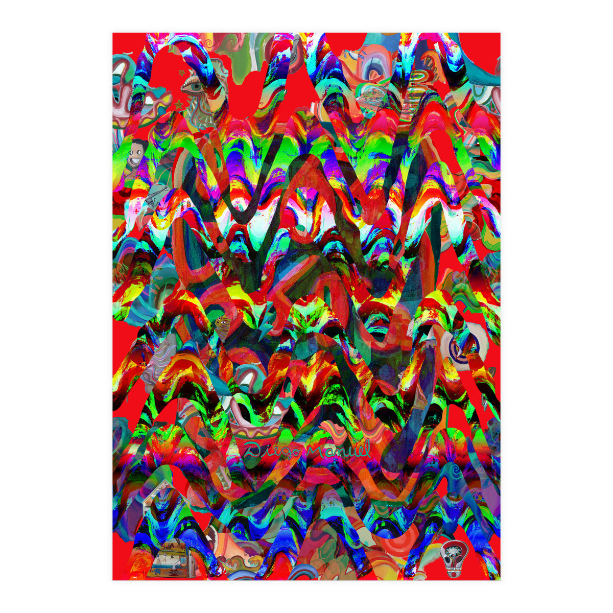 New Graffiti B 31 (Print Only)