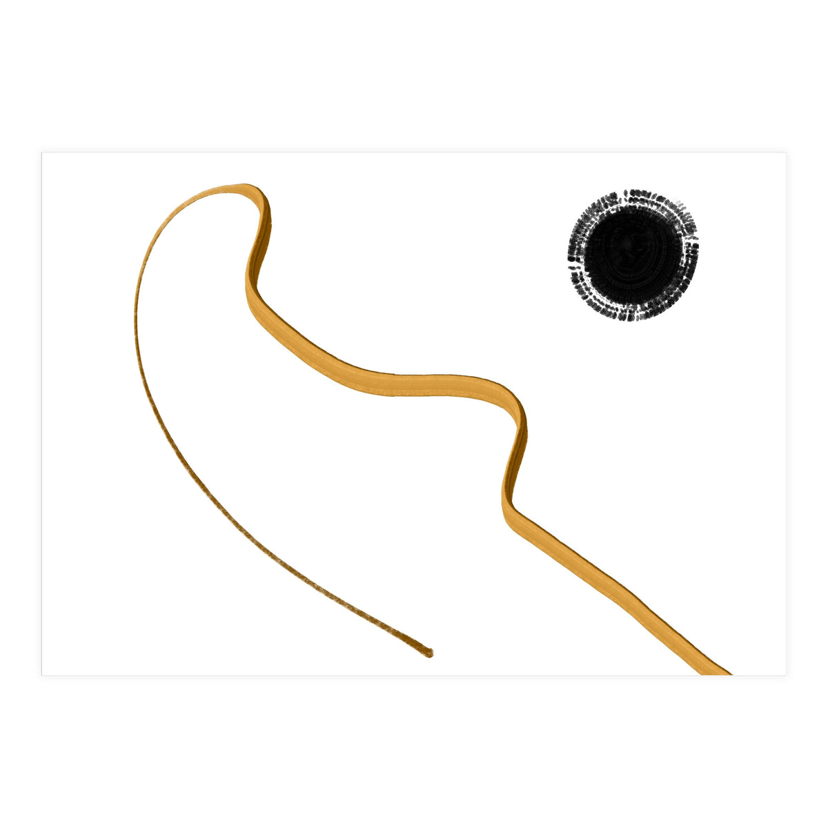 Linha Dourada (Print Only)