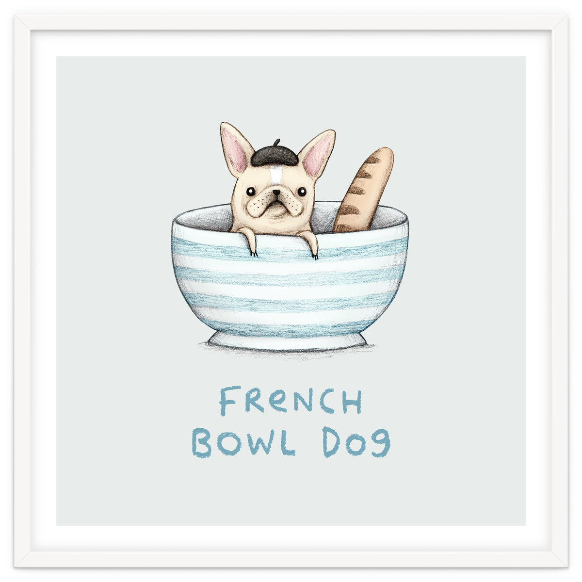 French Bowl Dog