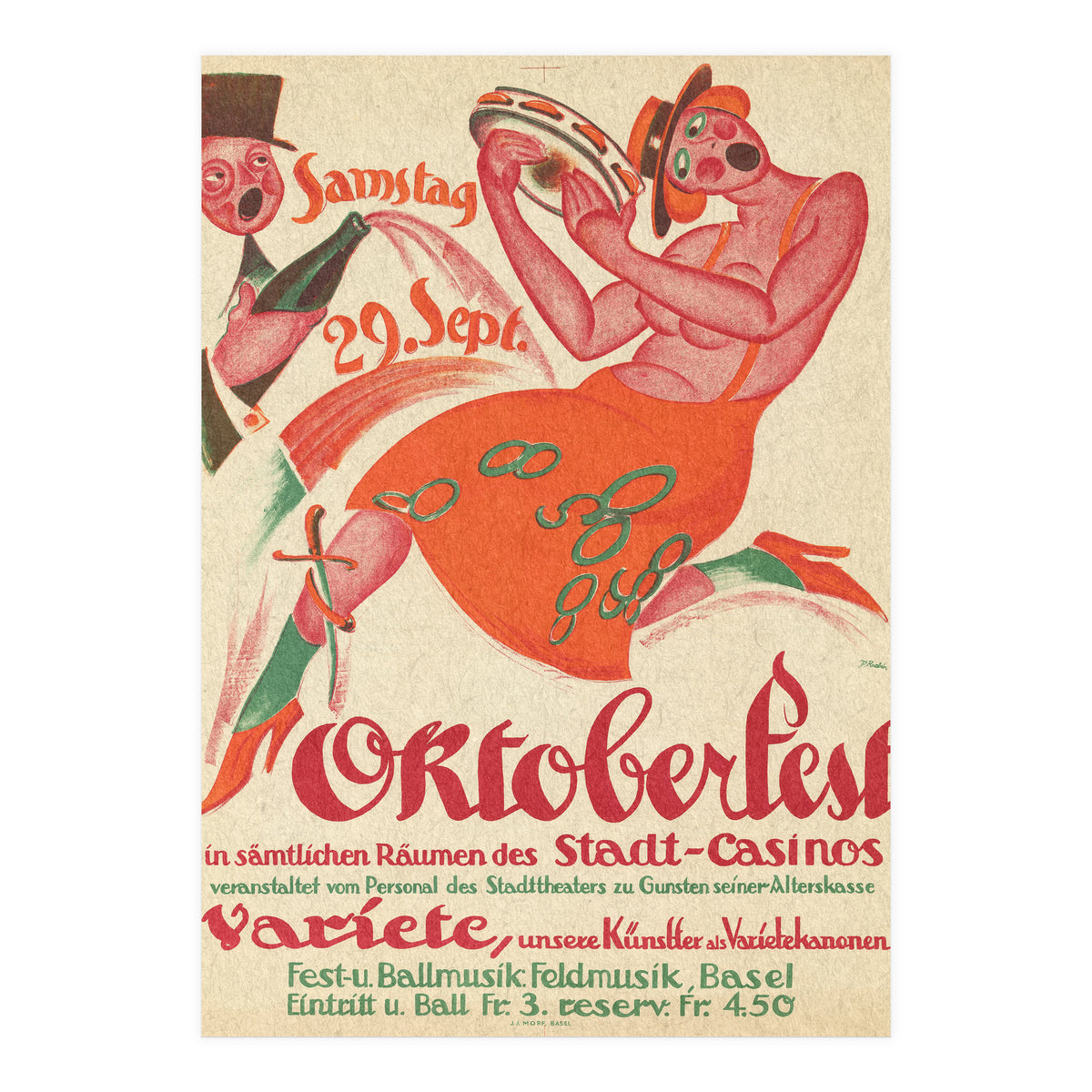 Oktoberfest 1923 Advertisement (Print Only)