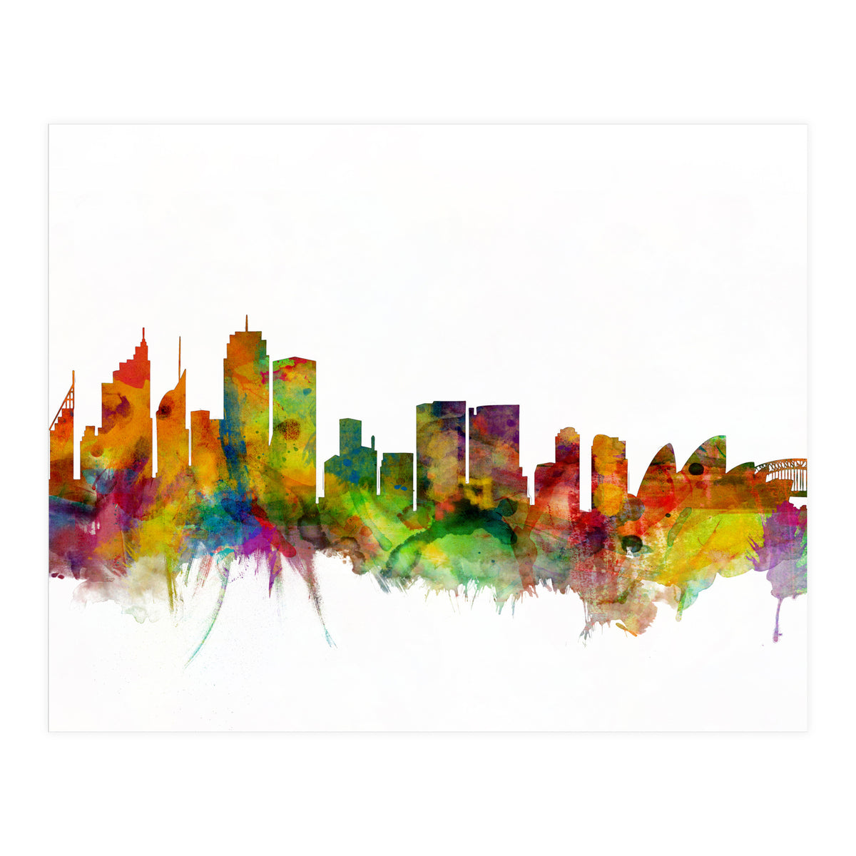 Sydney Australia Skyline (Print Only)