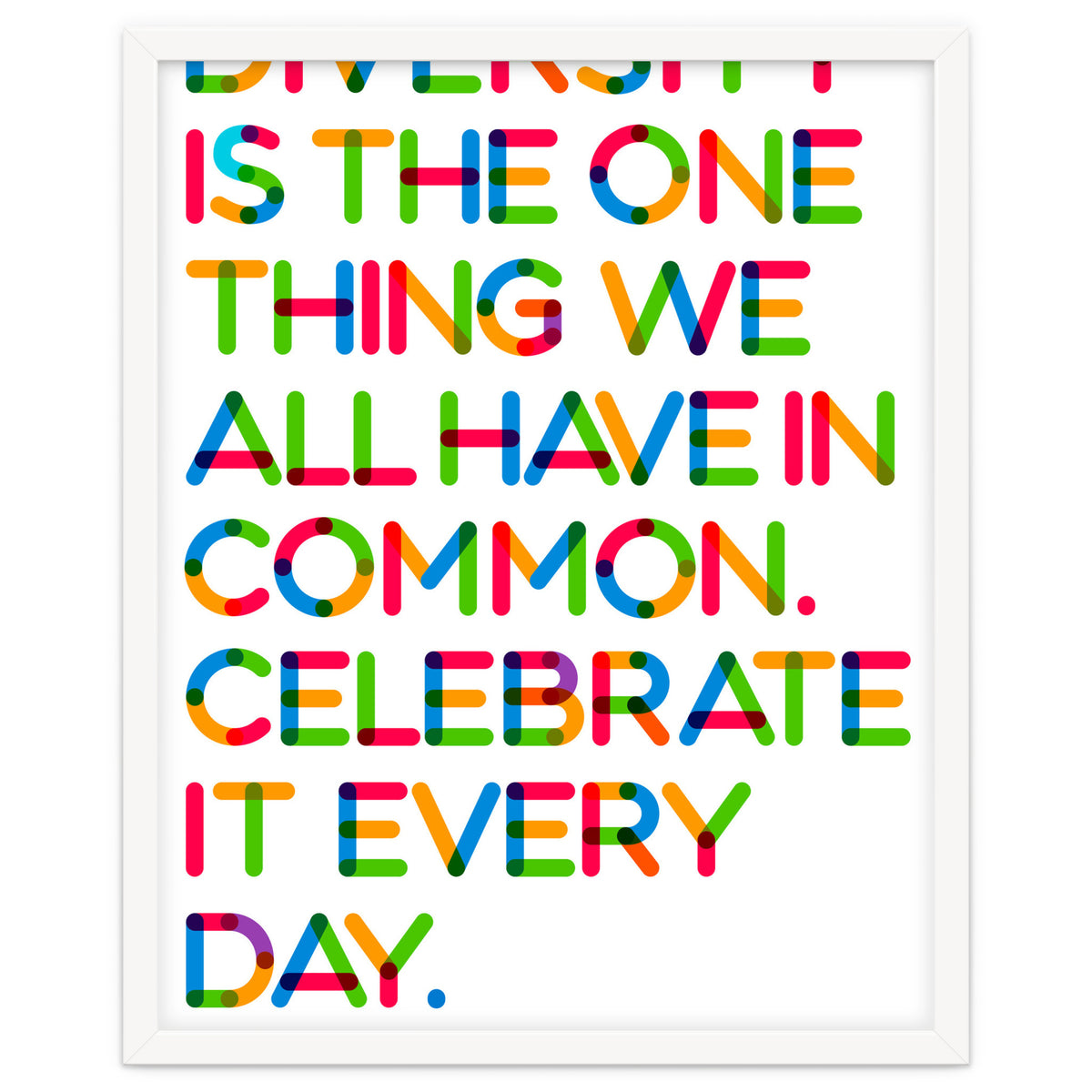 DIVERSITY (white Version)