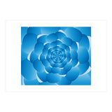 Sky Cloud Spiral Blue Spiral (Print Only) thumbnail