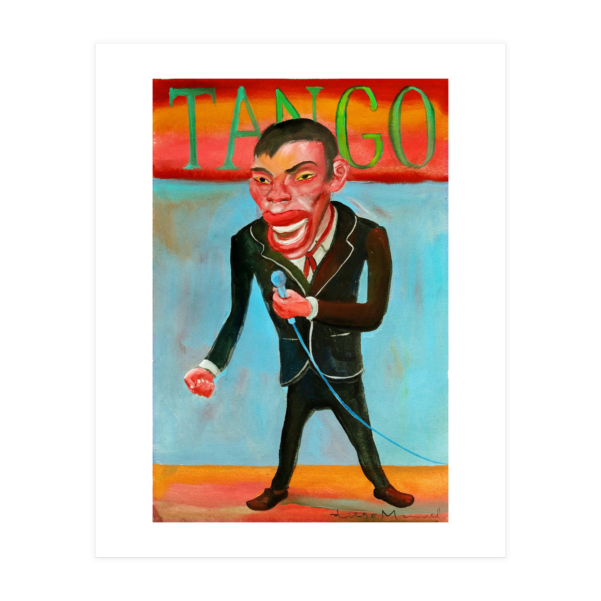 Cantor De Tango 2 (Print Only)