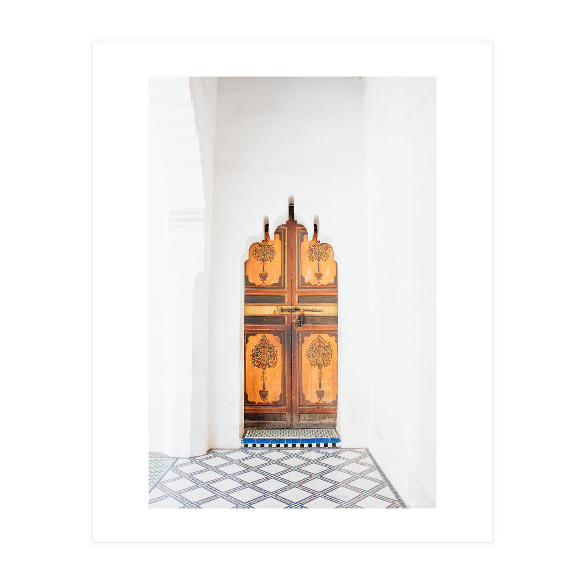 Ancient Moroccan Door (Print Only)