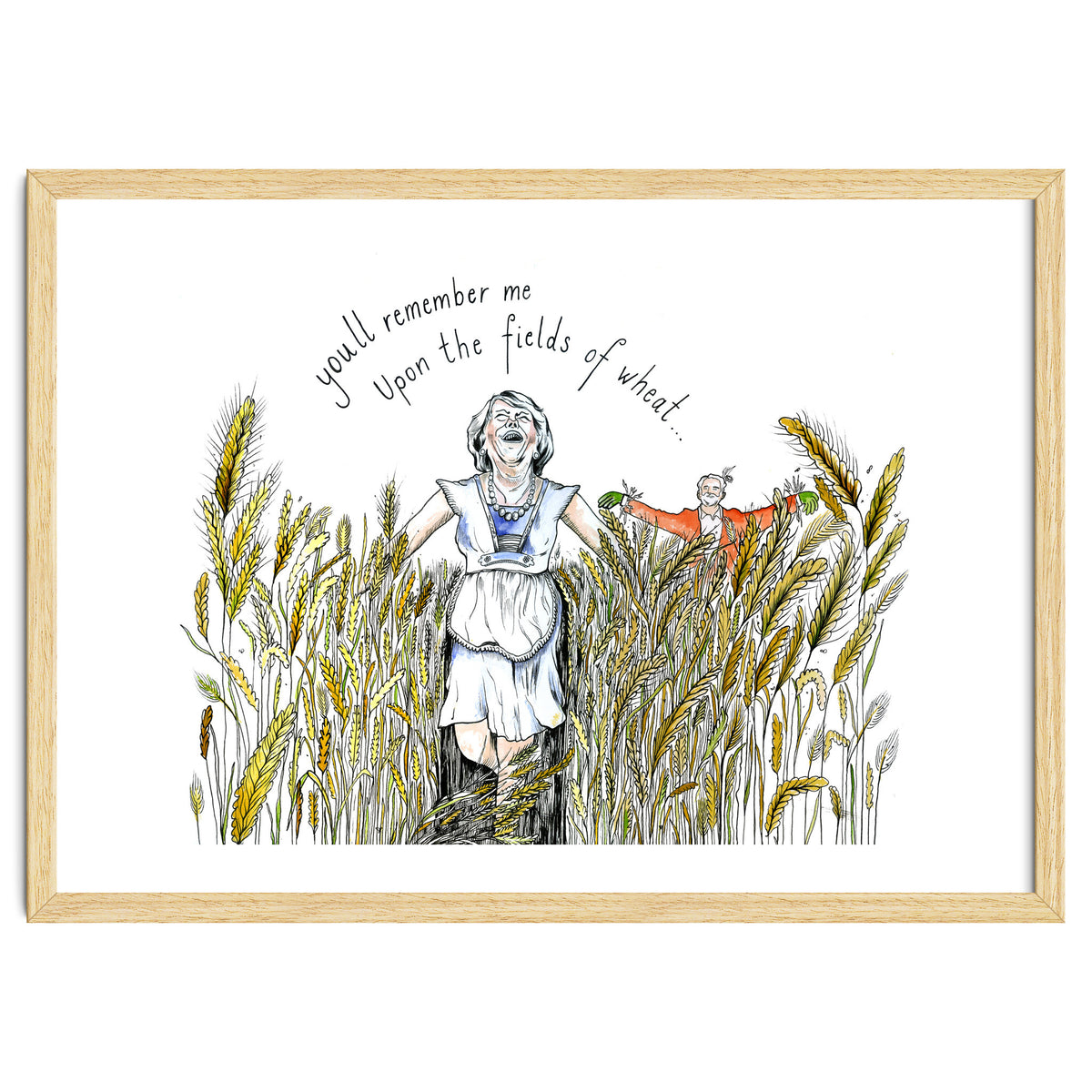 Upon The Fields Of Wheat
