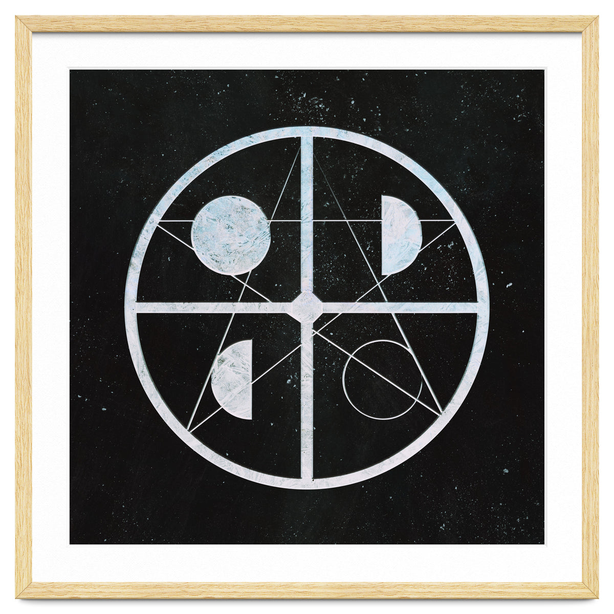Pentagram moon phases