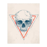 Skull In Triangles Ii (Print Only) thumbnail