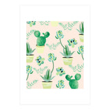Cactus Pattern (Print Only) thumbnail
