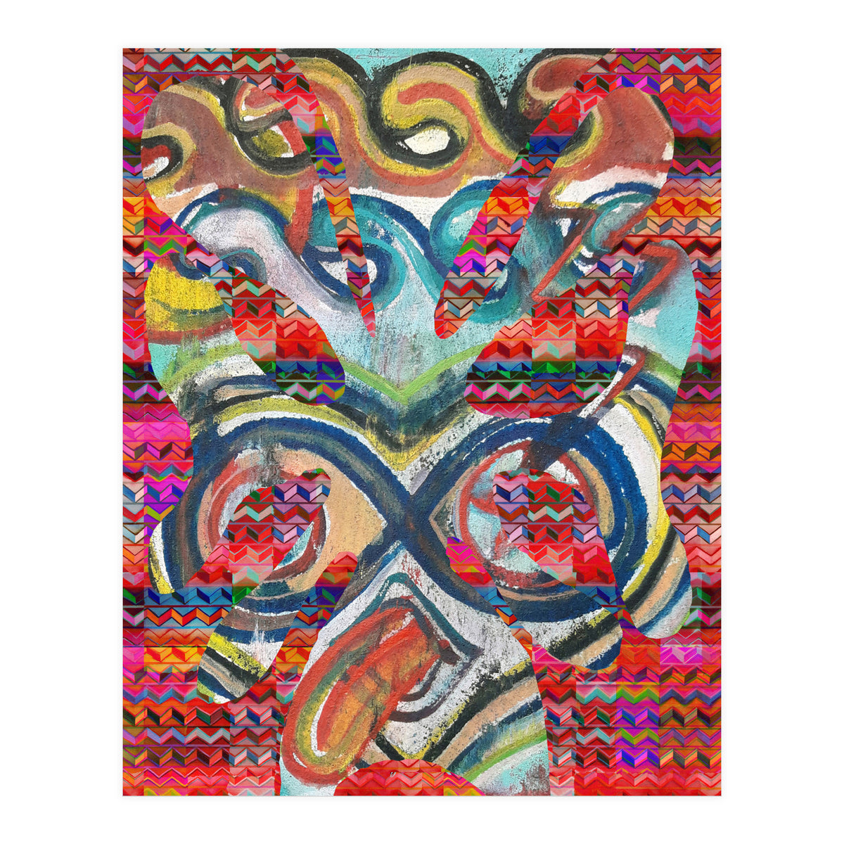 Pop Abstract 2023 Tapiz 22 (Print Only)