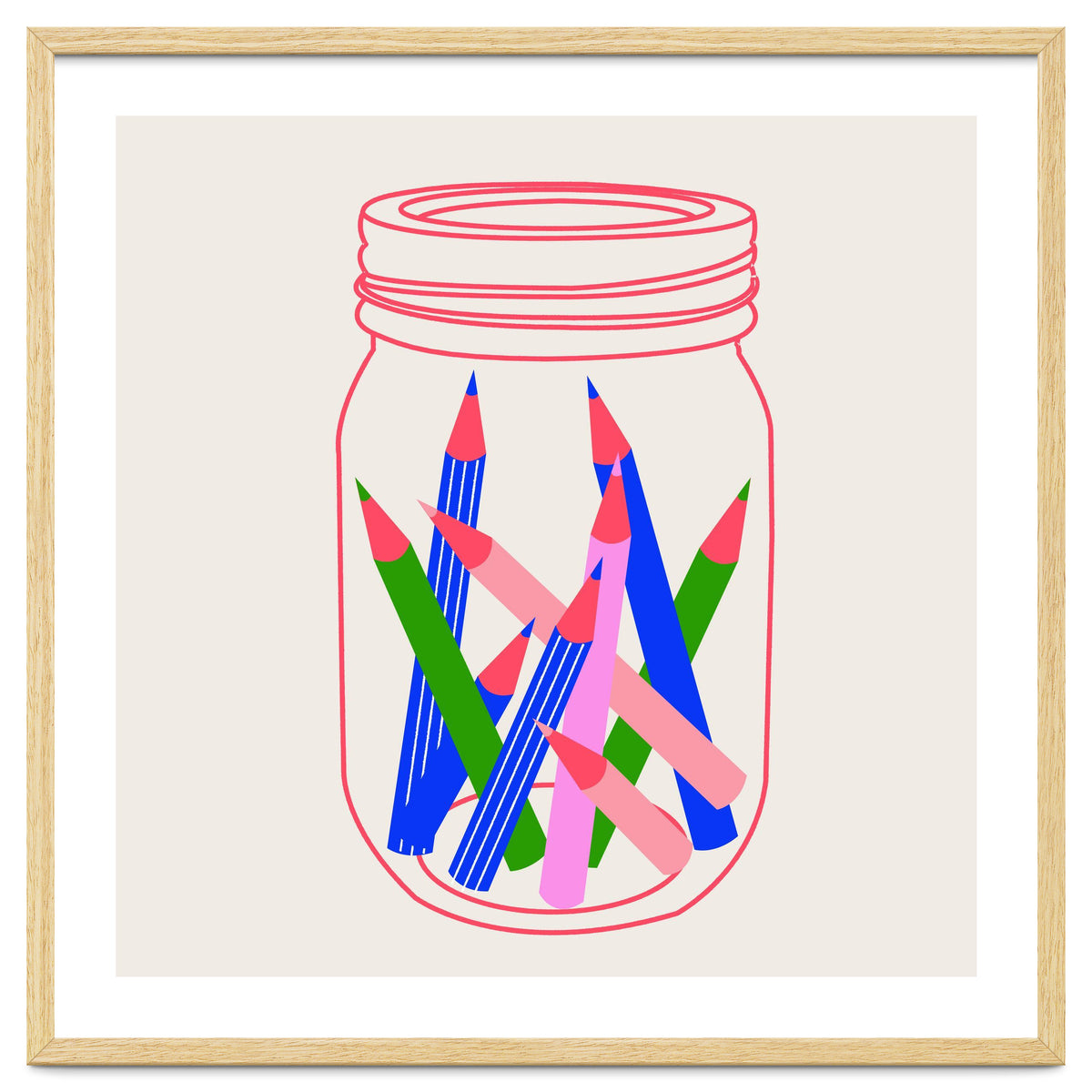 Jar Of Pencils