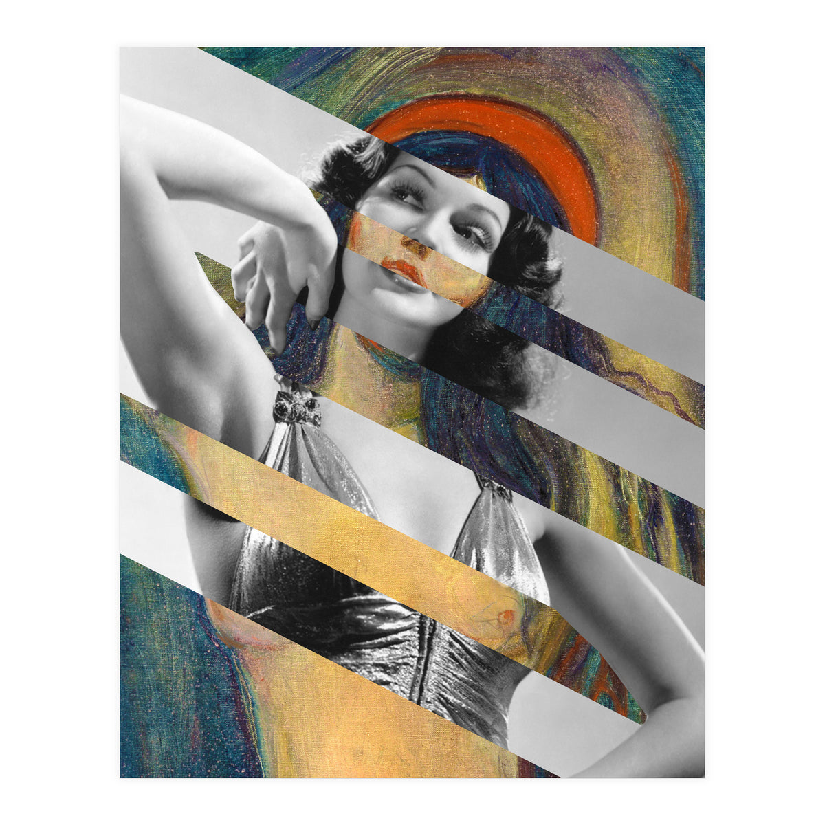 Munch's Madonna & Rita Hayworth  (Print Only)