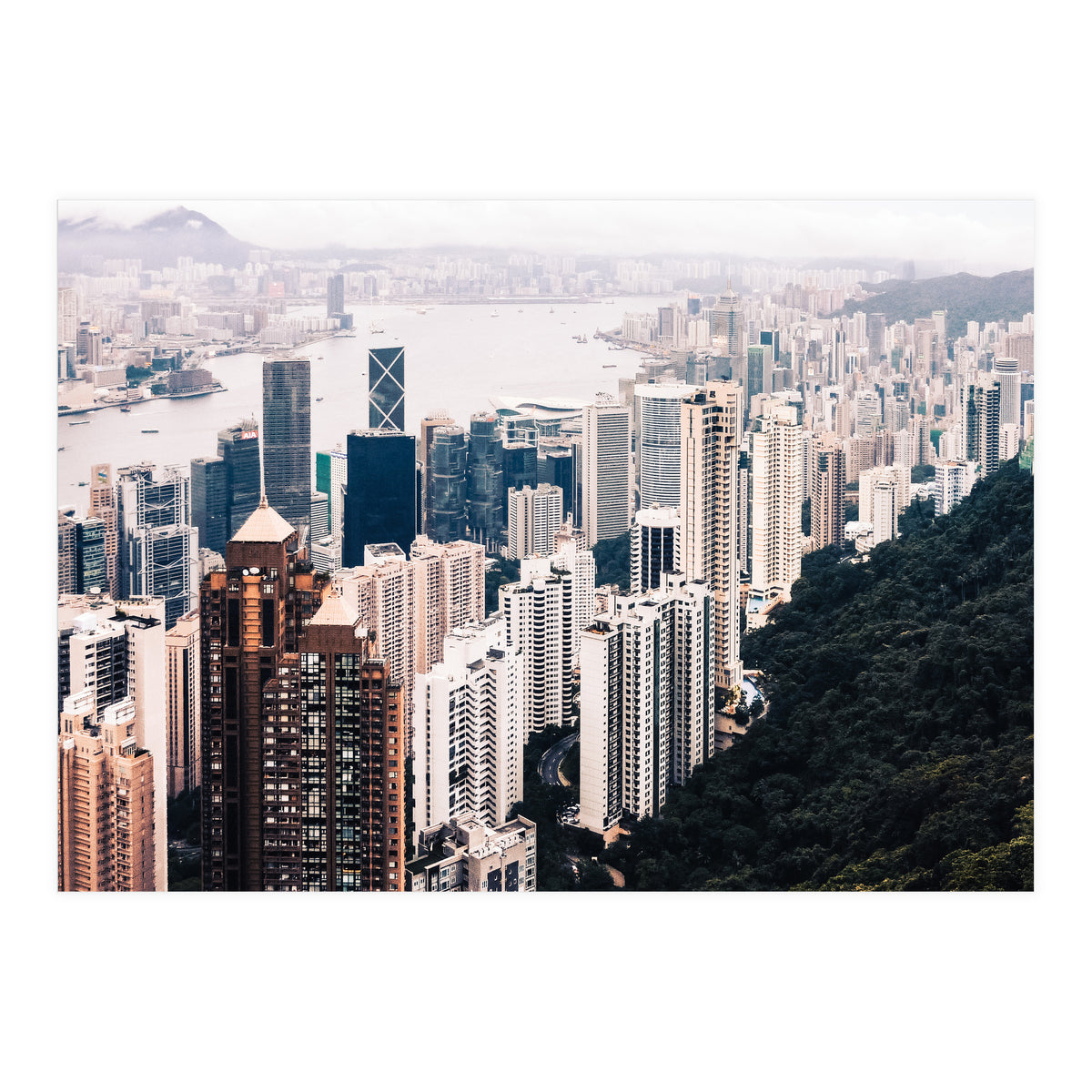 Hong Kong Sunset I (Print Only)