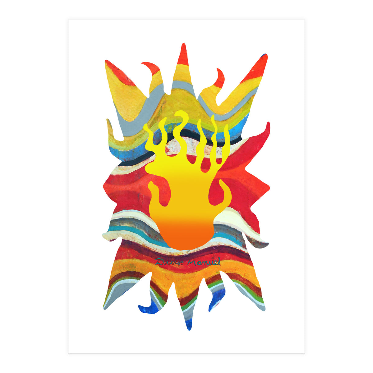 Fuego 7 Copia (Print Only)