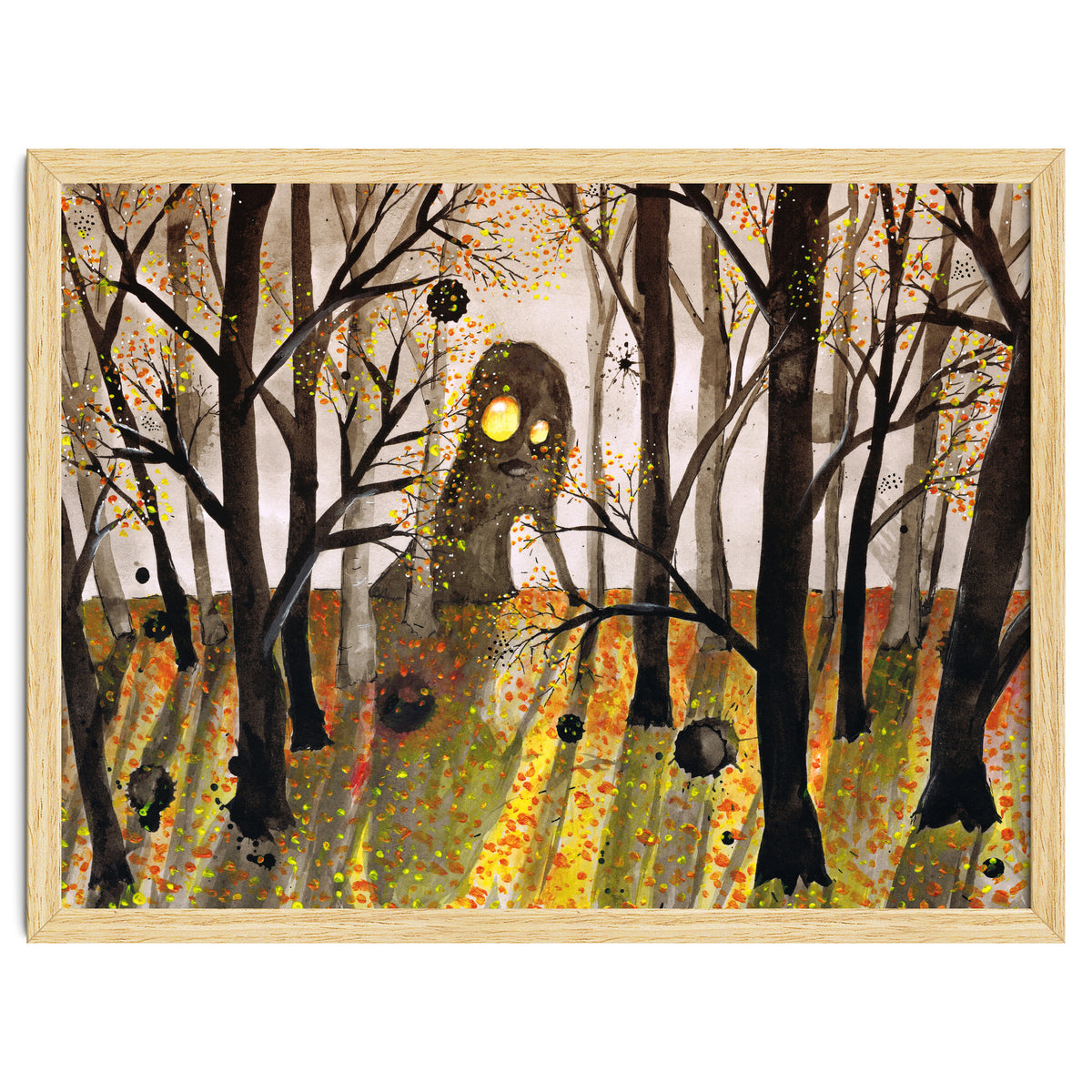 Monster in the woods