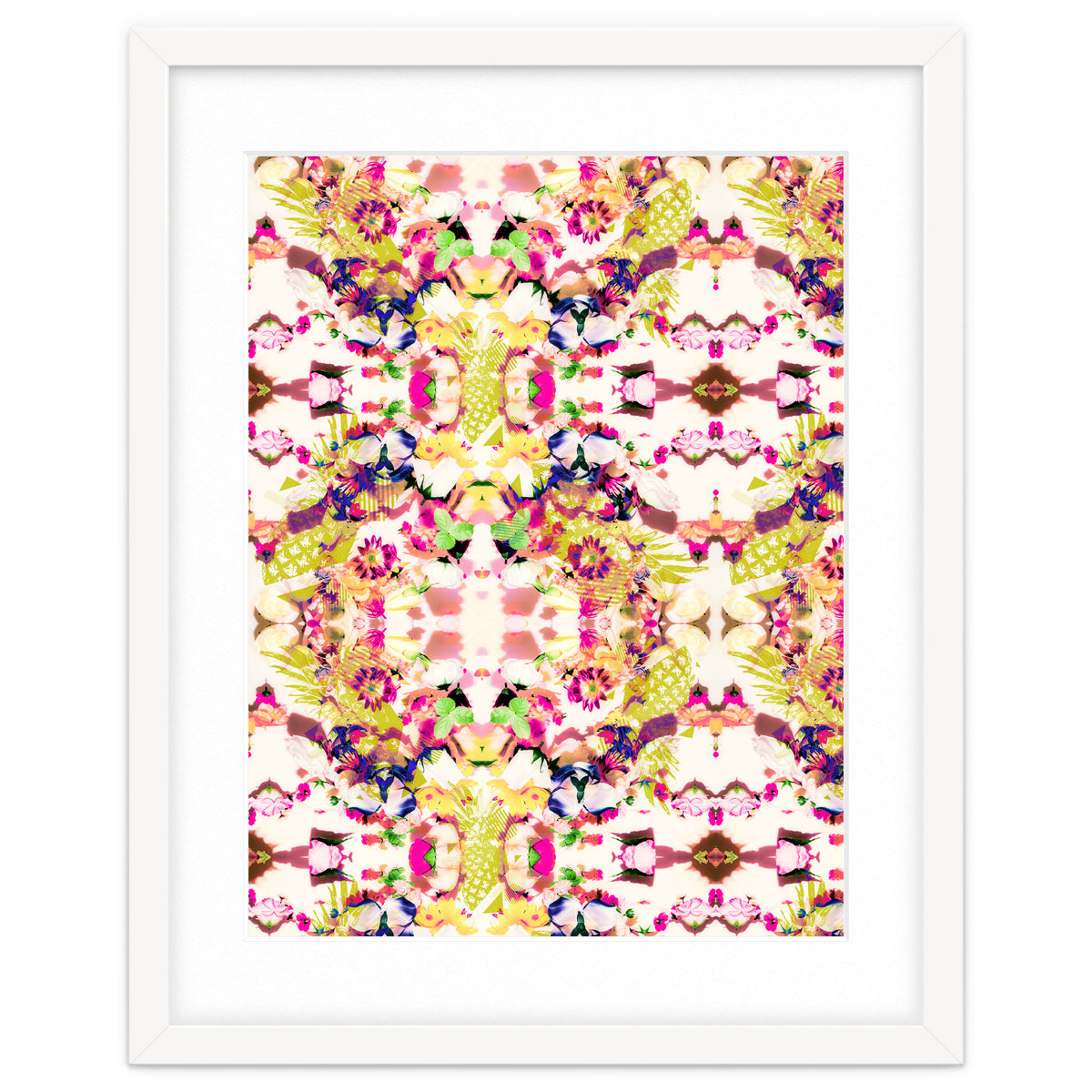 Painting mosaic - Abstract nature