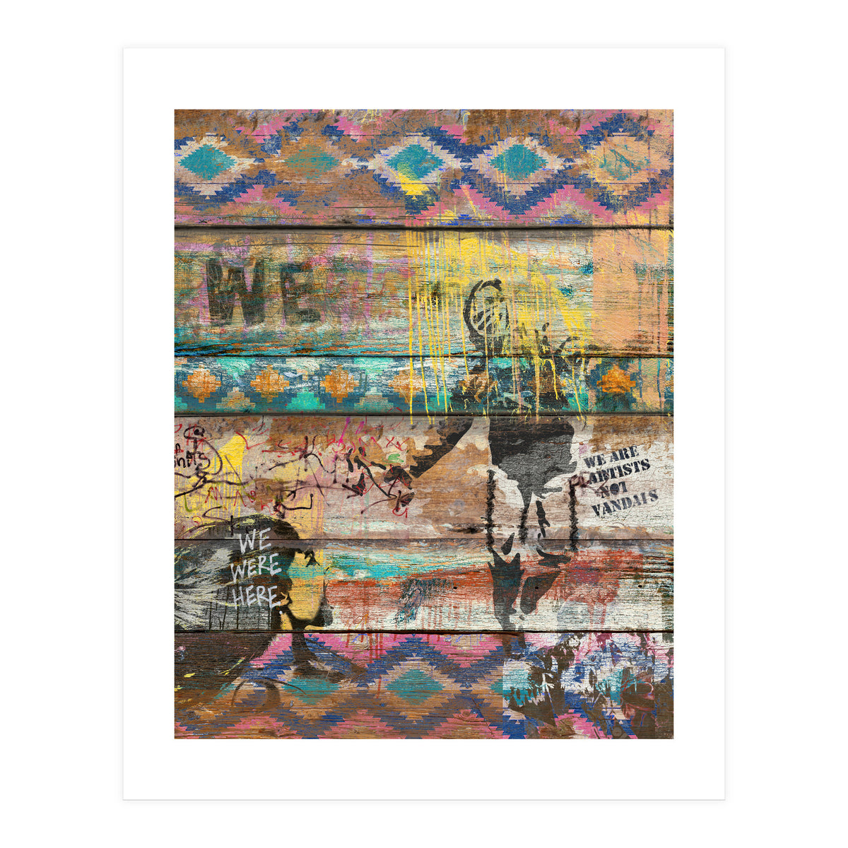 Art Isn't A Crime (Molotov Cocktail) (Print Only)