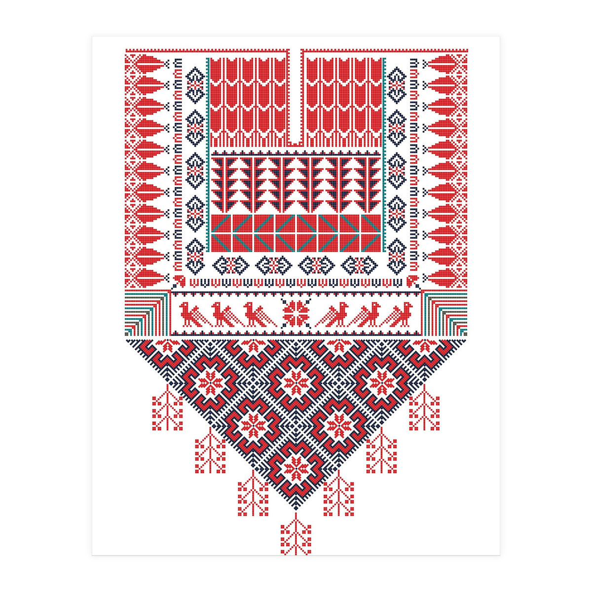 Tatreez Ornament 24 (Print Only)