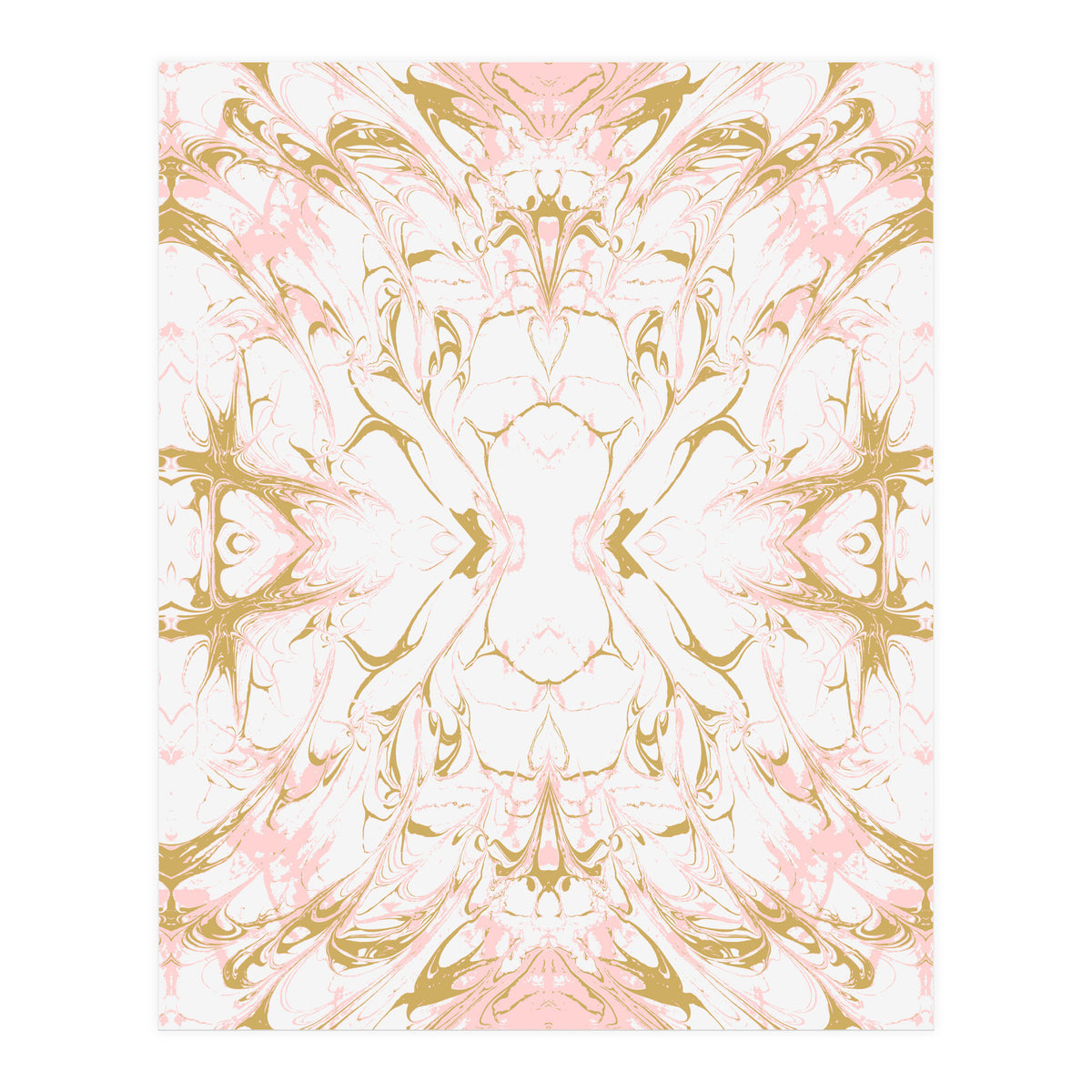 Pink mosaic marble 01 (Print Only)