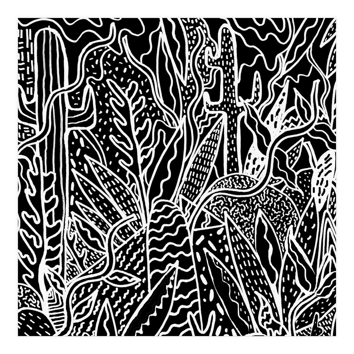 The Garden Ohh Deer (Print Only)