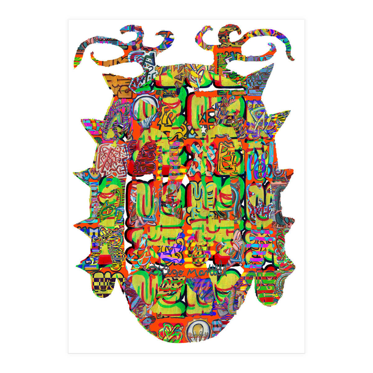 Graffiti Digital 5 (Print Only)