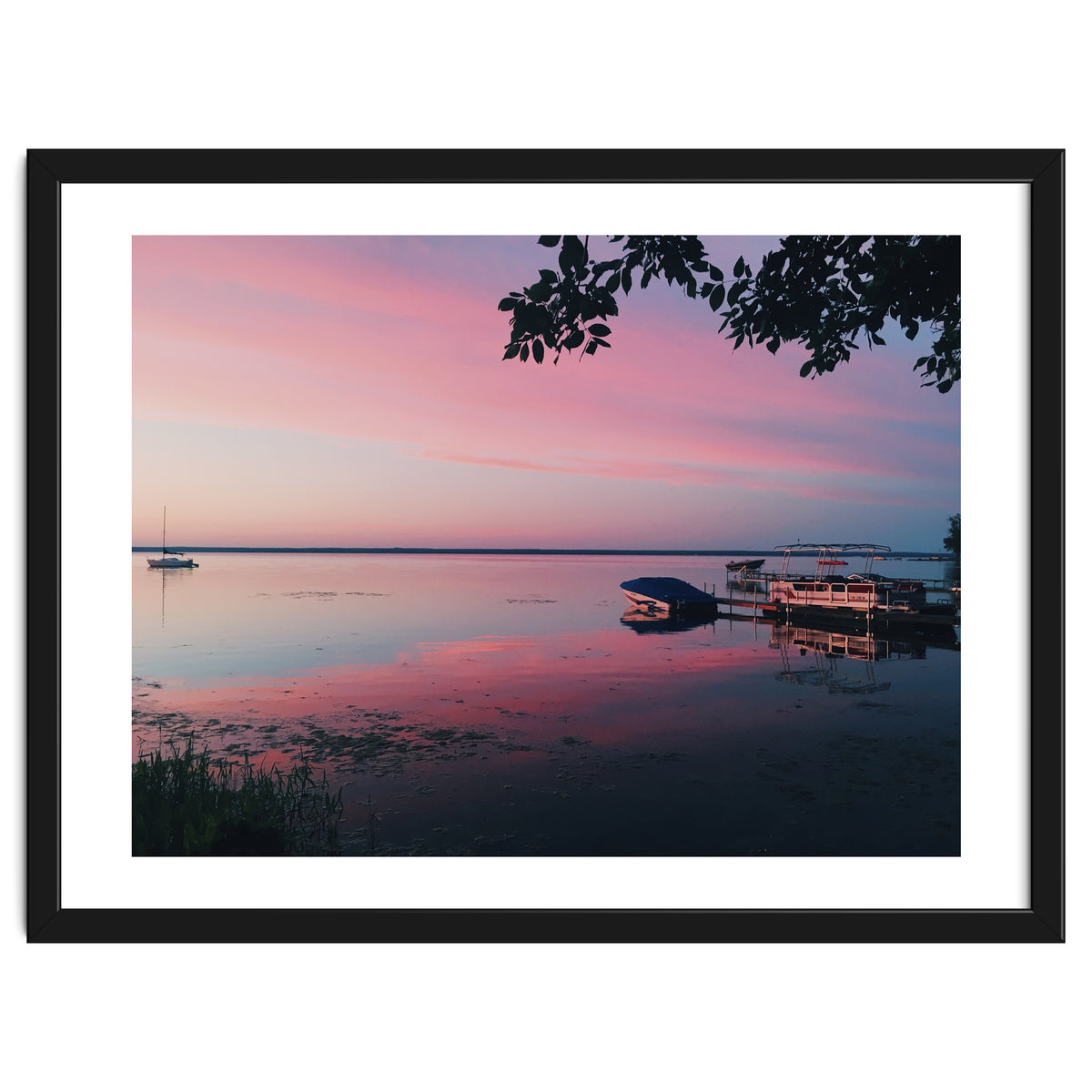 Magic hour on the lake