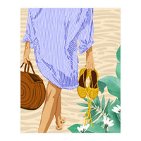 I followed my heart & it led me to the beach | Boho Ocean Sand Sea Beachy Fashion Summer (Print Only)