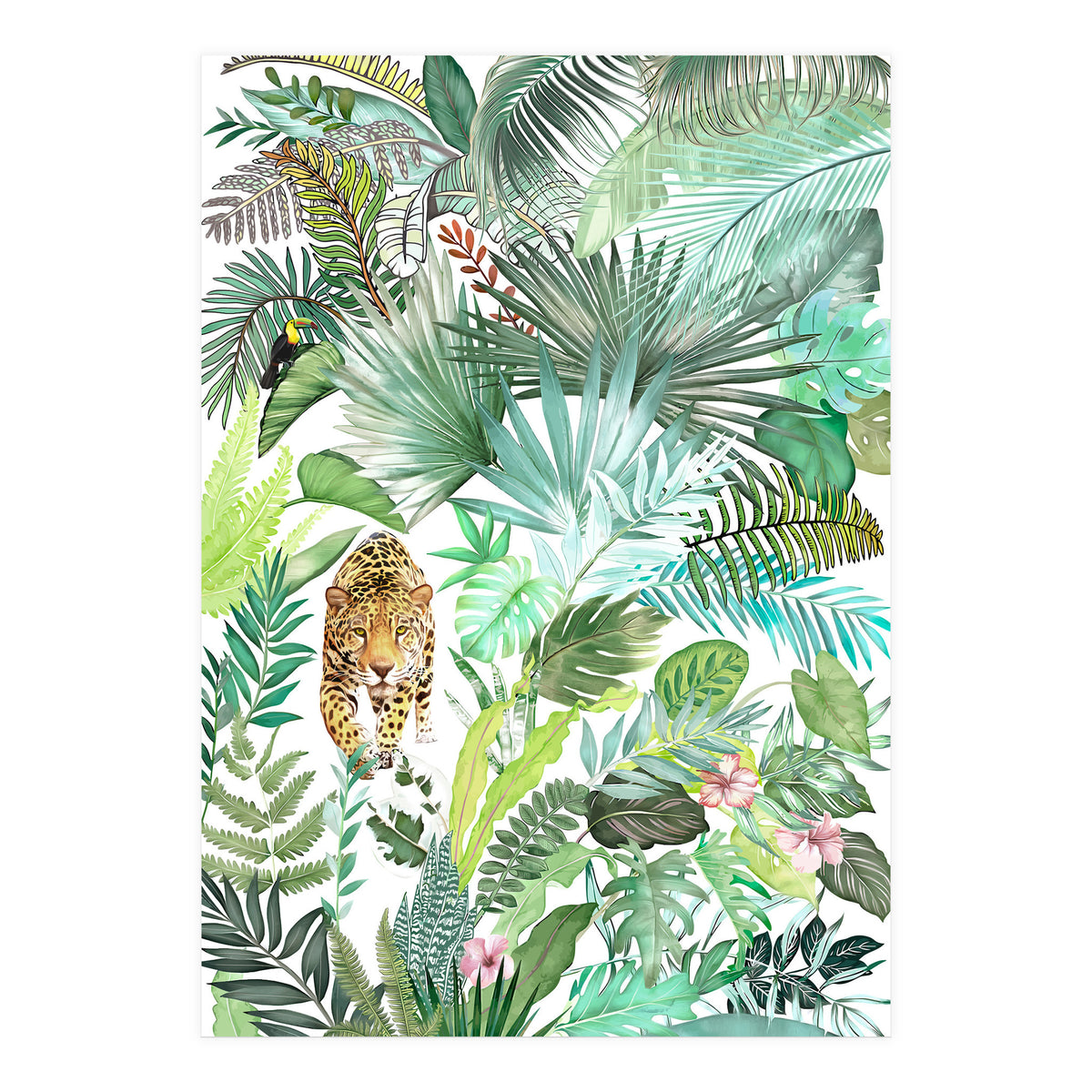 Jungle Leopard 03 (Print Only)