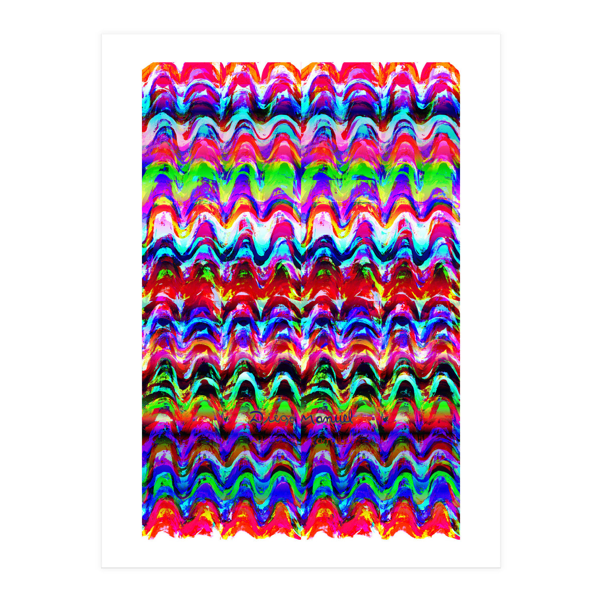 Pop abstract color full (Print Only)