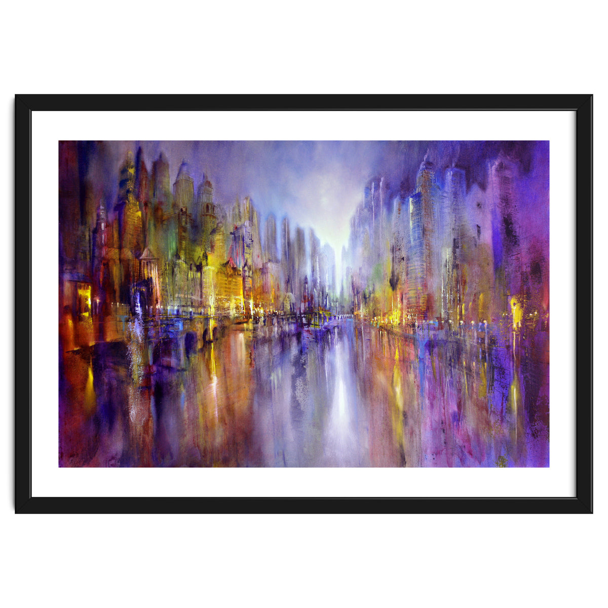 Stadt Am Fluss - city on the riverside