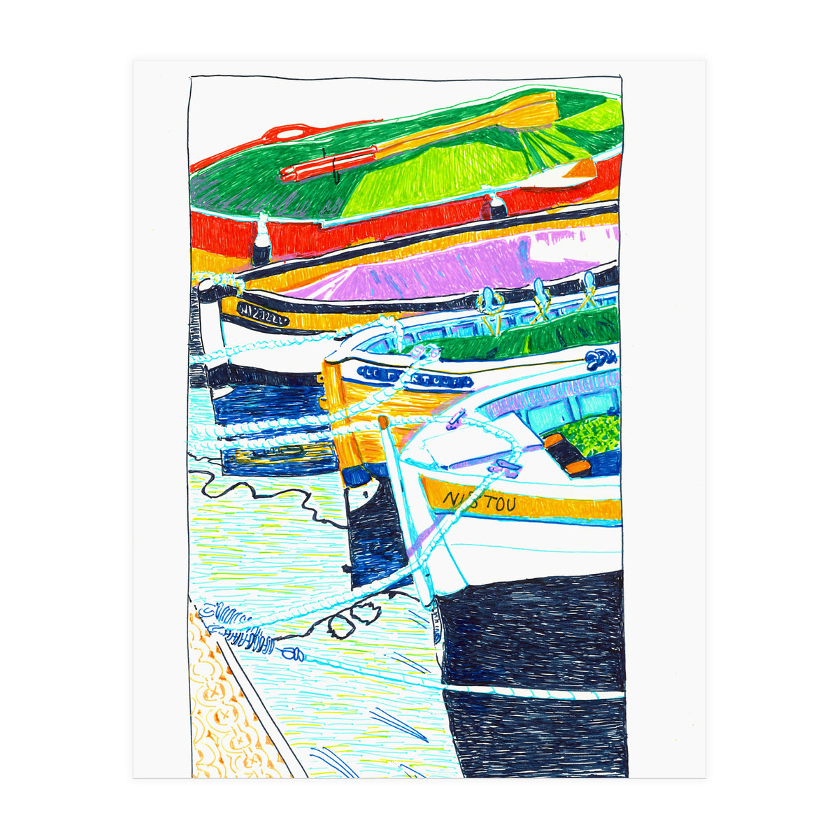 Provence Port (Print Only)