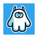 Kawaii Cute Abominable Snowman Yeti (Print Only) thumbnail