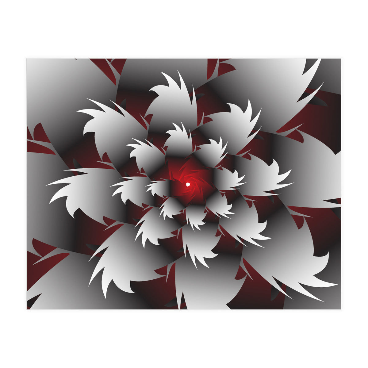 Seamless 3D Floral (Print Only)