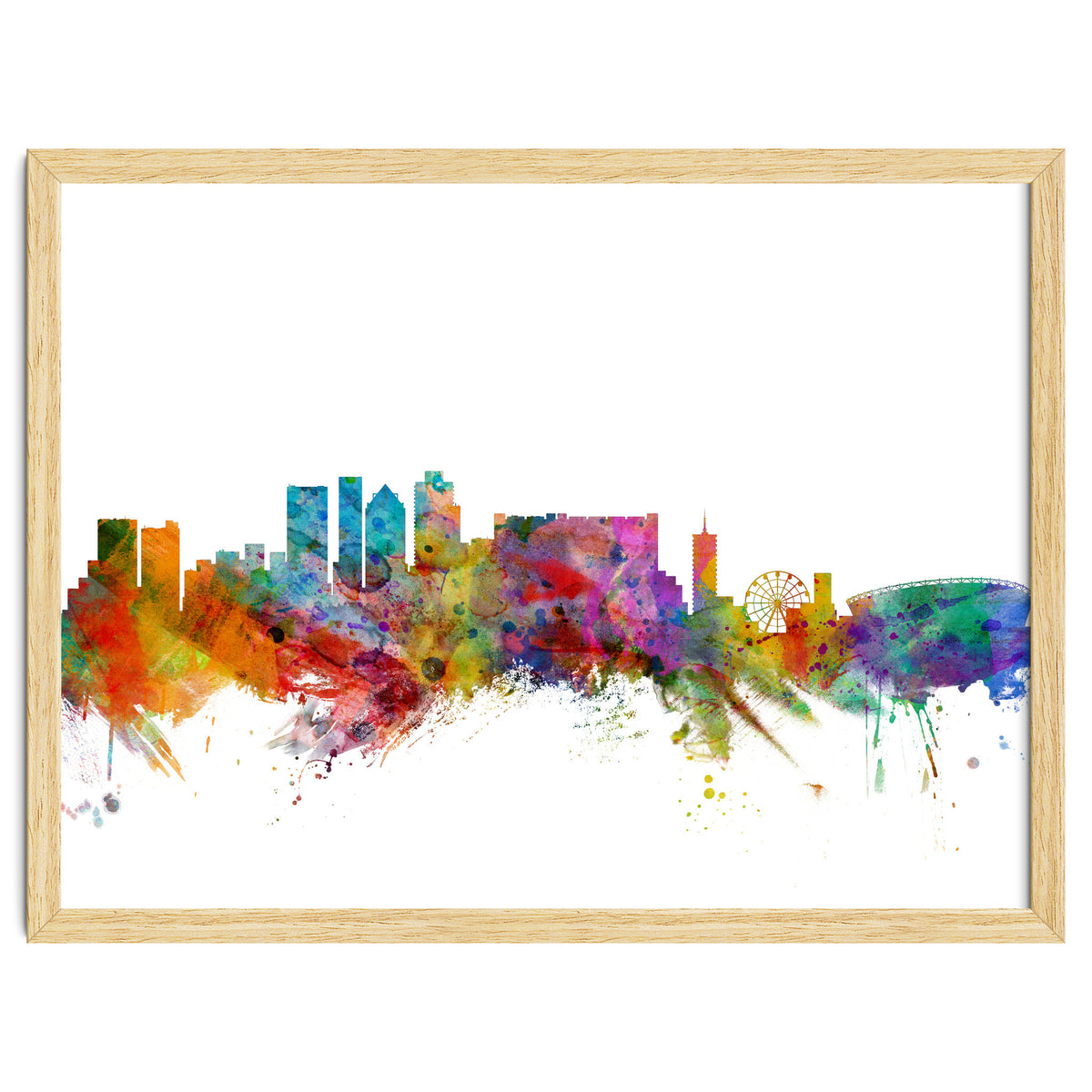 Cape Town South Africa Skyline