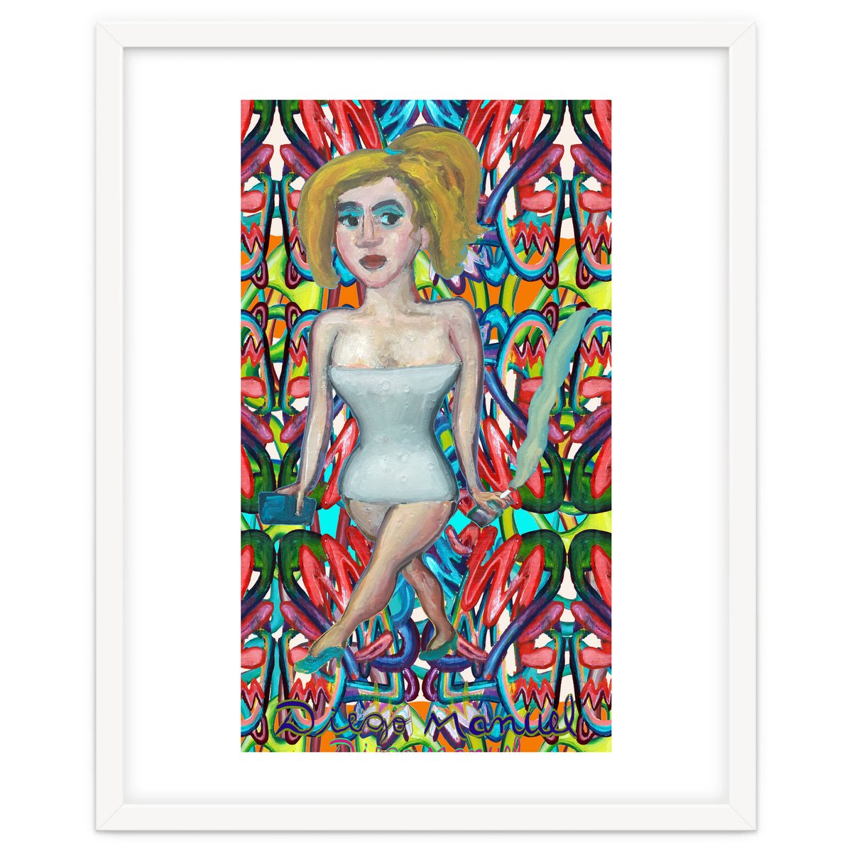 Chica Con Cigarrillo 4b