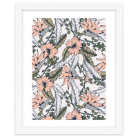 Tropical pattern pastel