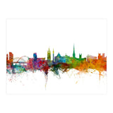 Newcastle England Skyline (Print Only) thumbnail