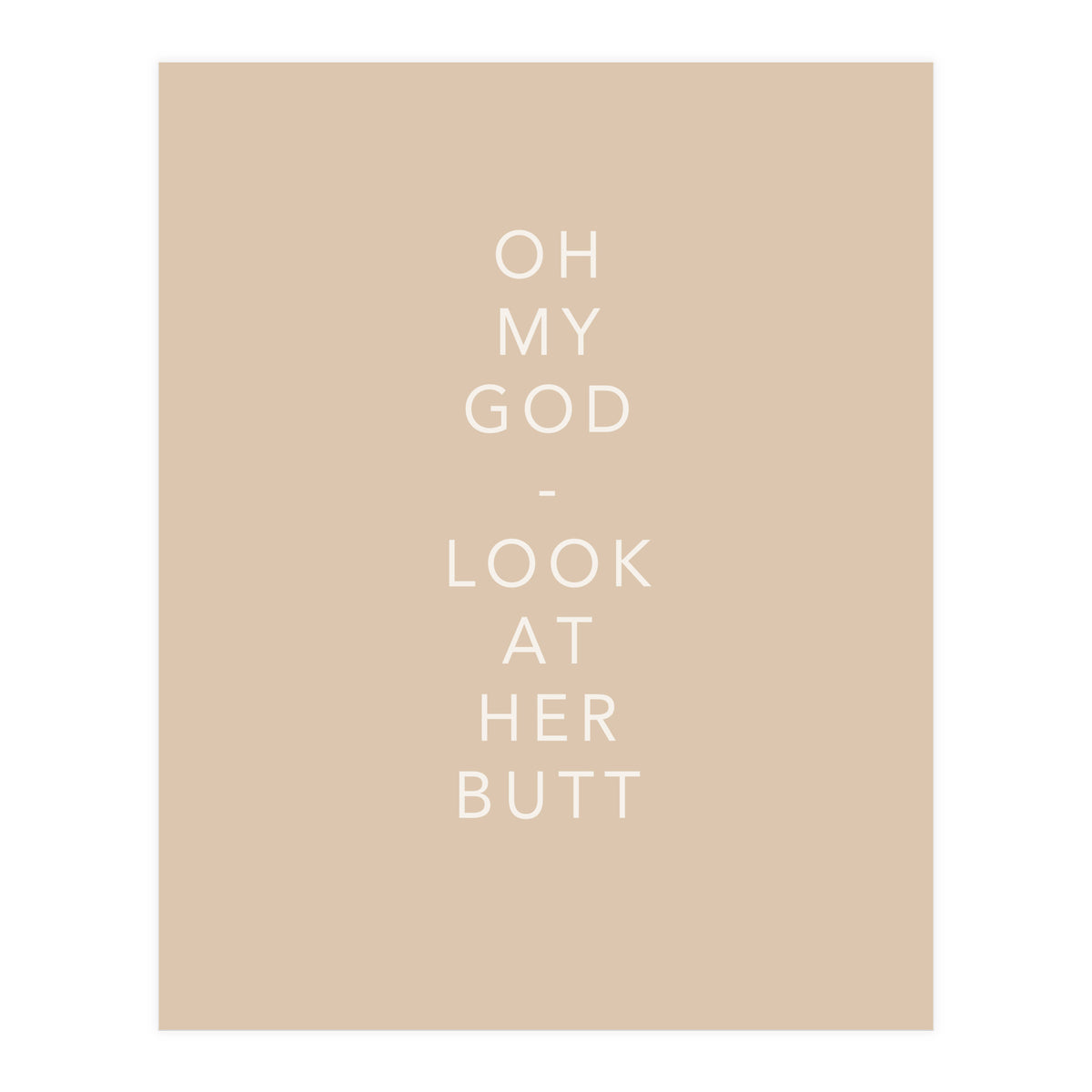 HER BUTT (Print Only)