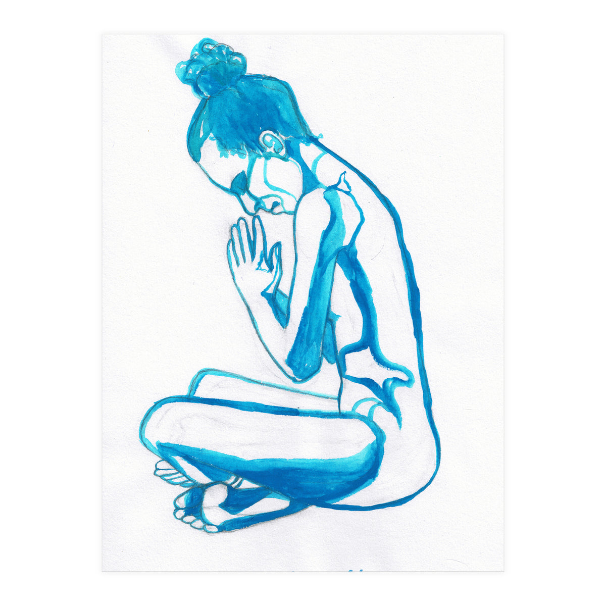 Anjali Mudra (Print Only)