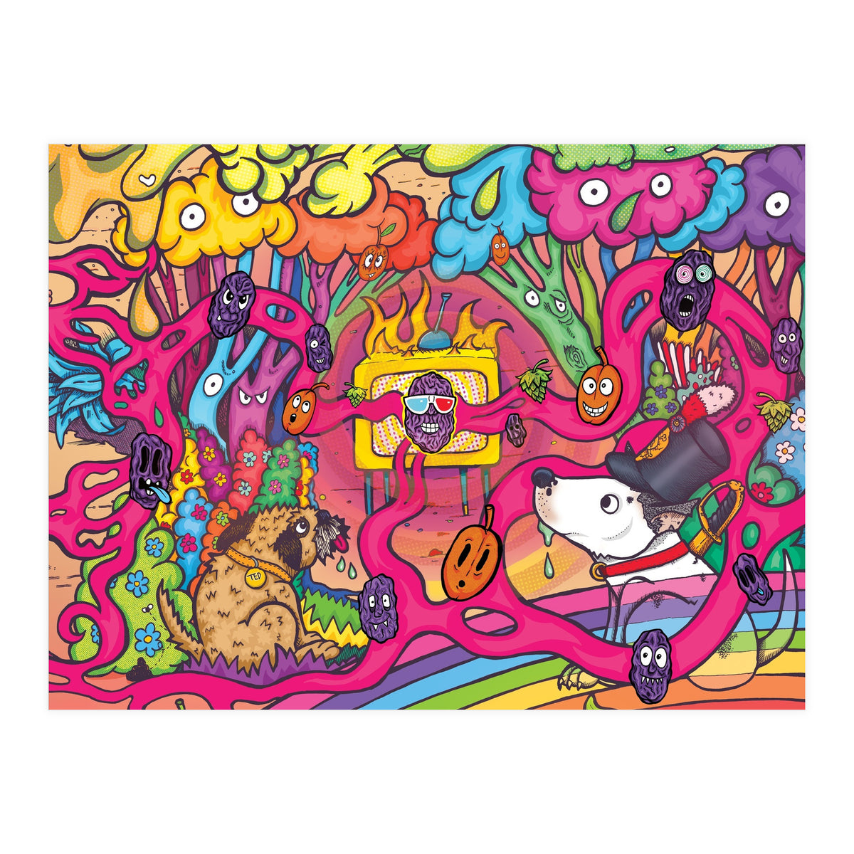 Raisins To Be Fearful - Fruited Dubbel 7.0% ABV - Abbeydale x Torrside Brewery (Print Only)