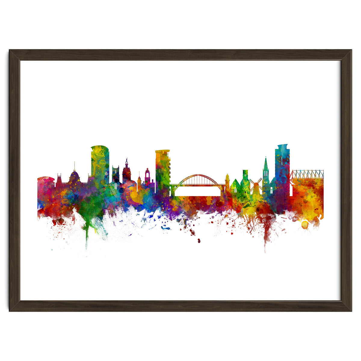 Sunderland England Skyline