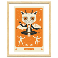 TAROT CARD CAT: THE DEVIL