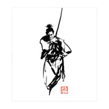 Samurai and sword (Print Only) thumbnail