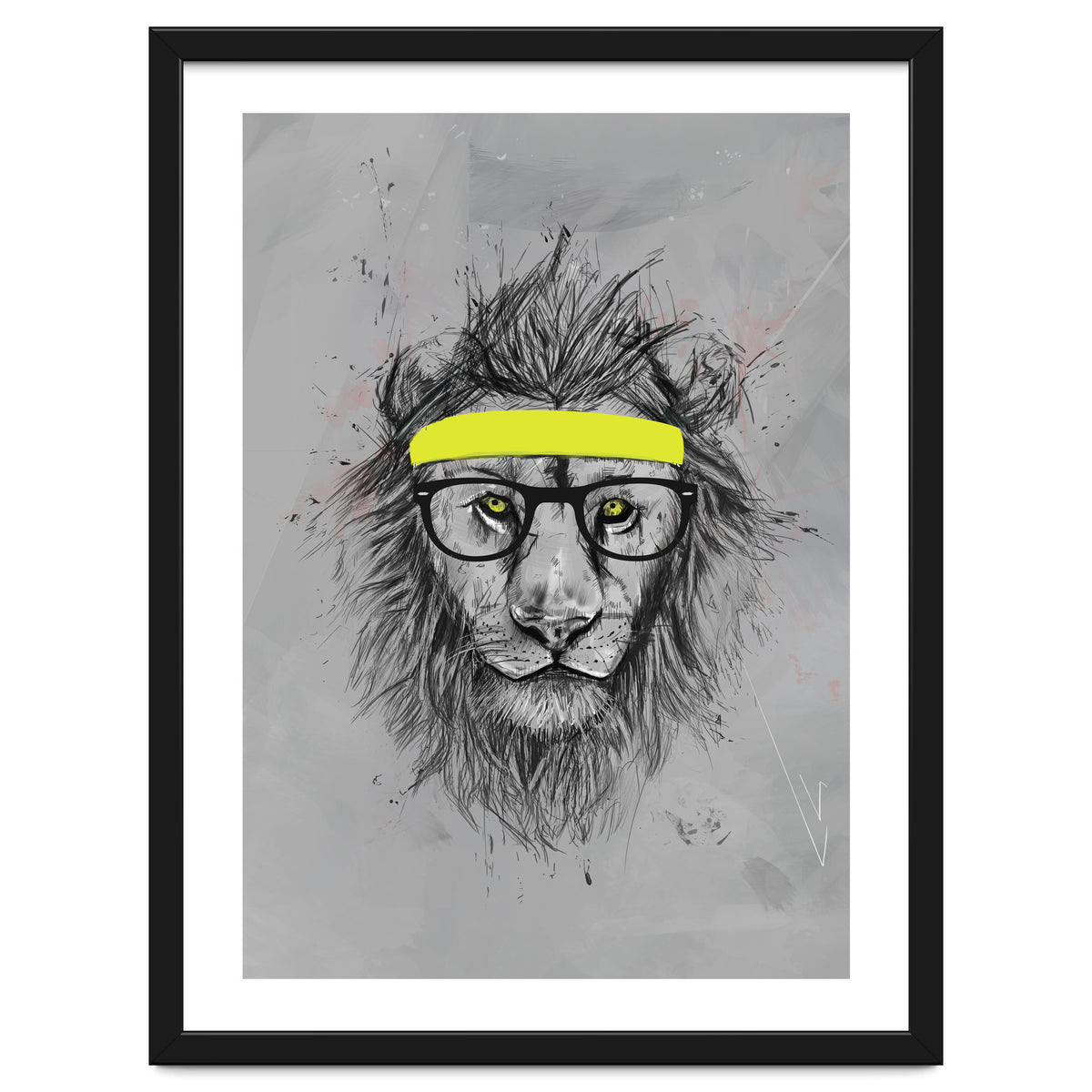 Hipster Lion