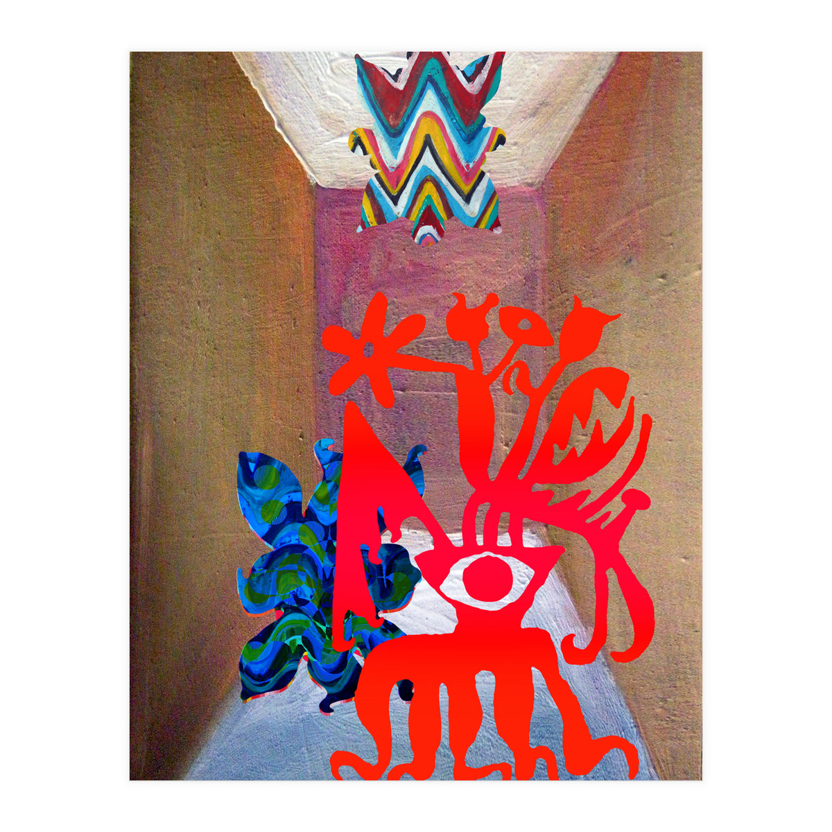 Pop Abstract 2023 A 4 (Print Only)