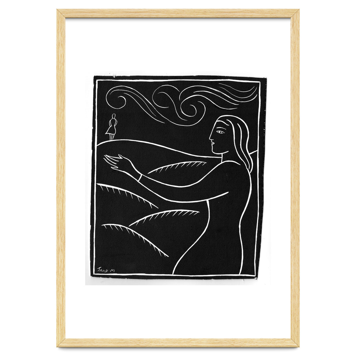 Woman With Future Self